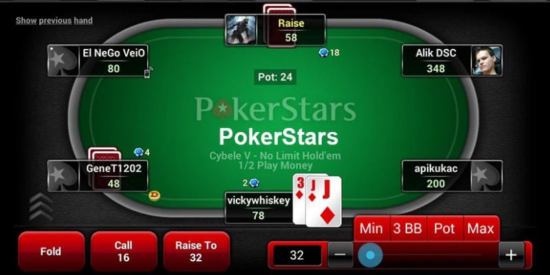 Poker 3D Alo789 1 Giao diện đặt cược Poker trực quan
