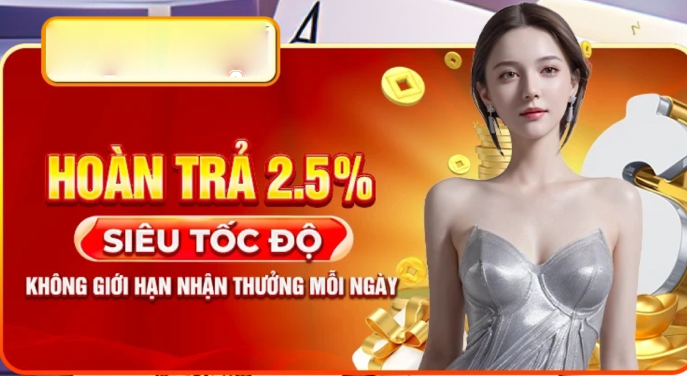 Tỷ lệ hoàn trả 2.5% tại Alo789 là tỷ lệ cao nhất thị trường