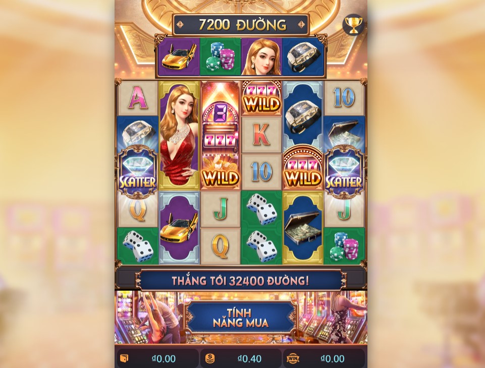 Trò chơi sở hữu một loạt biểu tượng phong phú