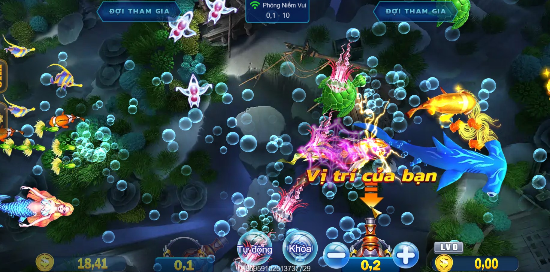 Royal Fishing hấp dẫn nhờ giao diện sinh động 